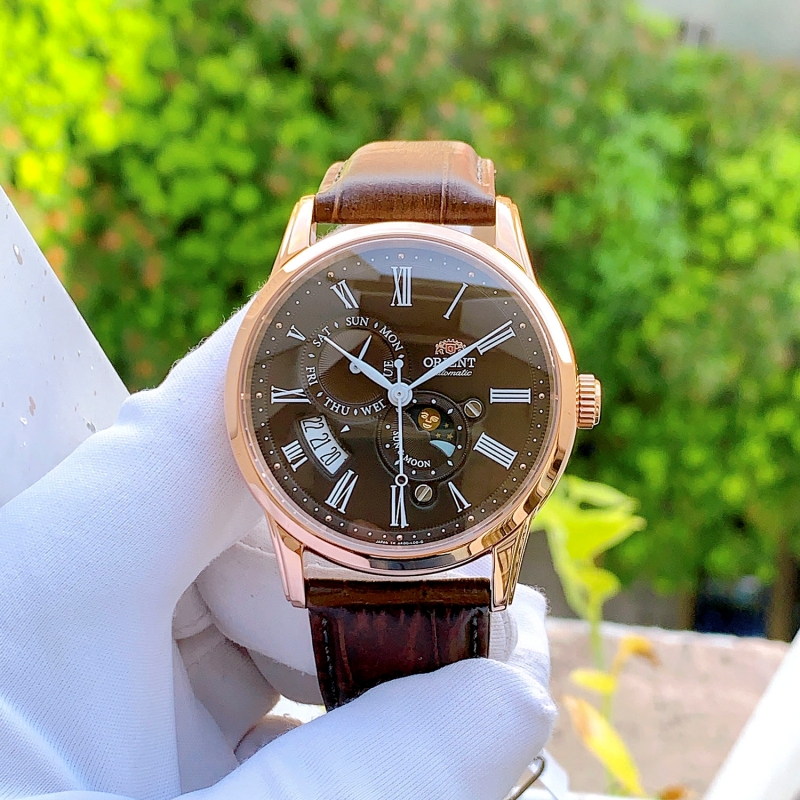Đồng hồ ORIENT SUN AND MOON RN-AK0002Y